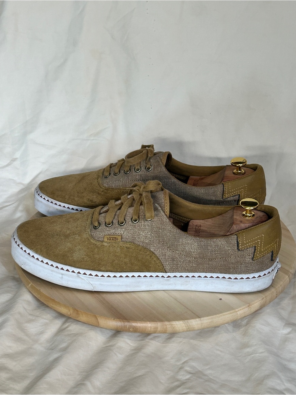 VANS Era 59 Native DX UltraCush Men’s Tan Suede/Canvas US 15